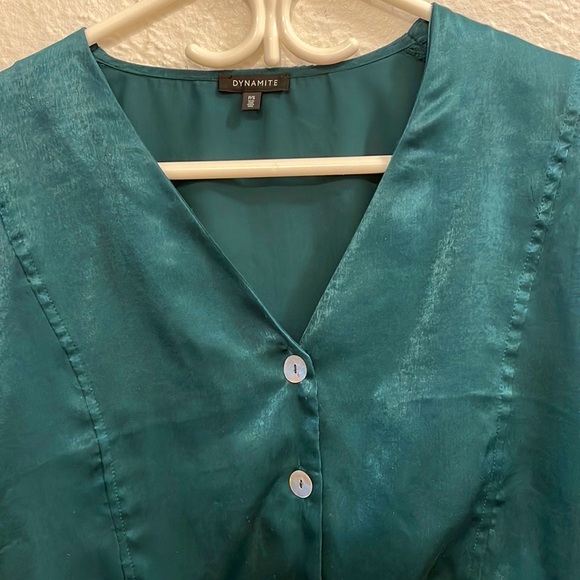Emerald blouse - Picture 3 of 5